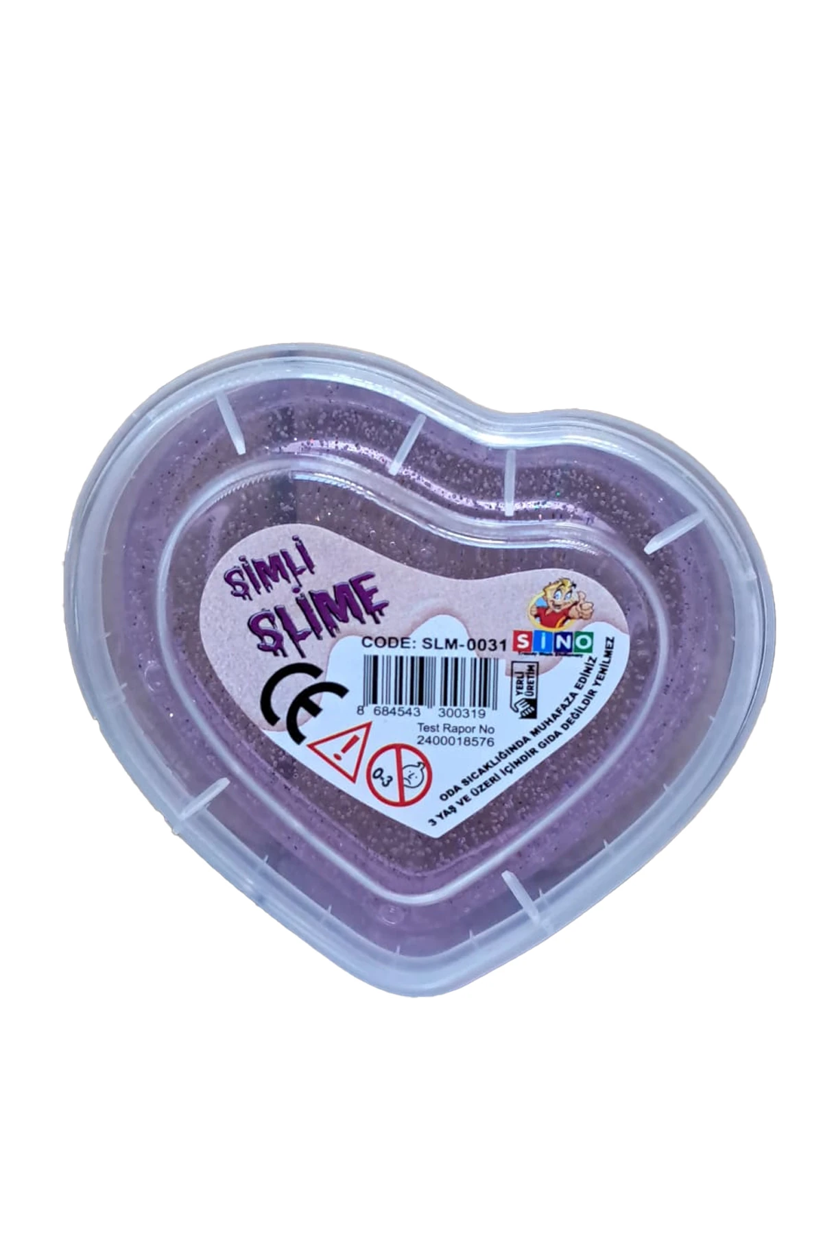 Sino Simli Kalp Oyun Jeli Slime 140 Gr.