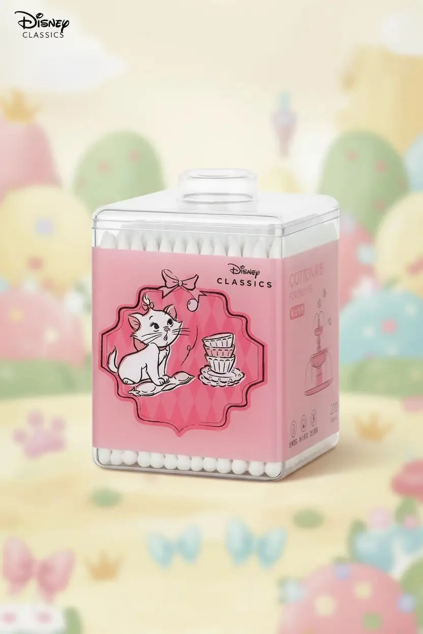 Disney Hayvanlar Koleksiyonu MINISO Kağıt Kulak Çubuğu