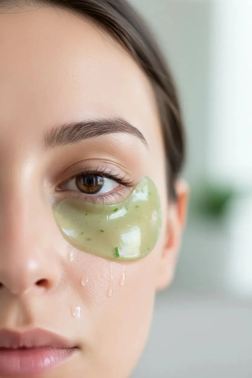Aloe Vera İçerikli Nemlendirici Göz Altı Maskesi