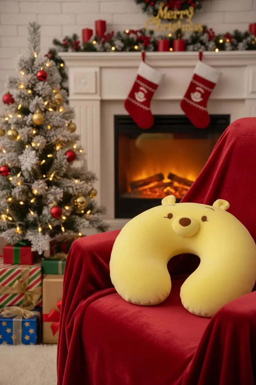 Disney Winnie the Pooh Lisanslı Hafızalı Boyun Yastığı (Pooh)