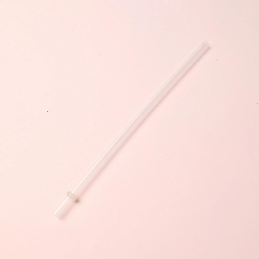 Gökkuşağı Figürlü Boncuklu Pipetli Plastik Su Şişesi (420Ml) (Outlet)