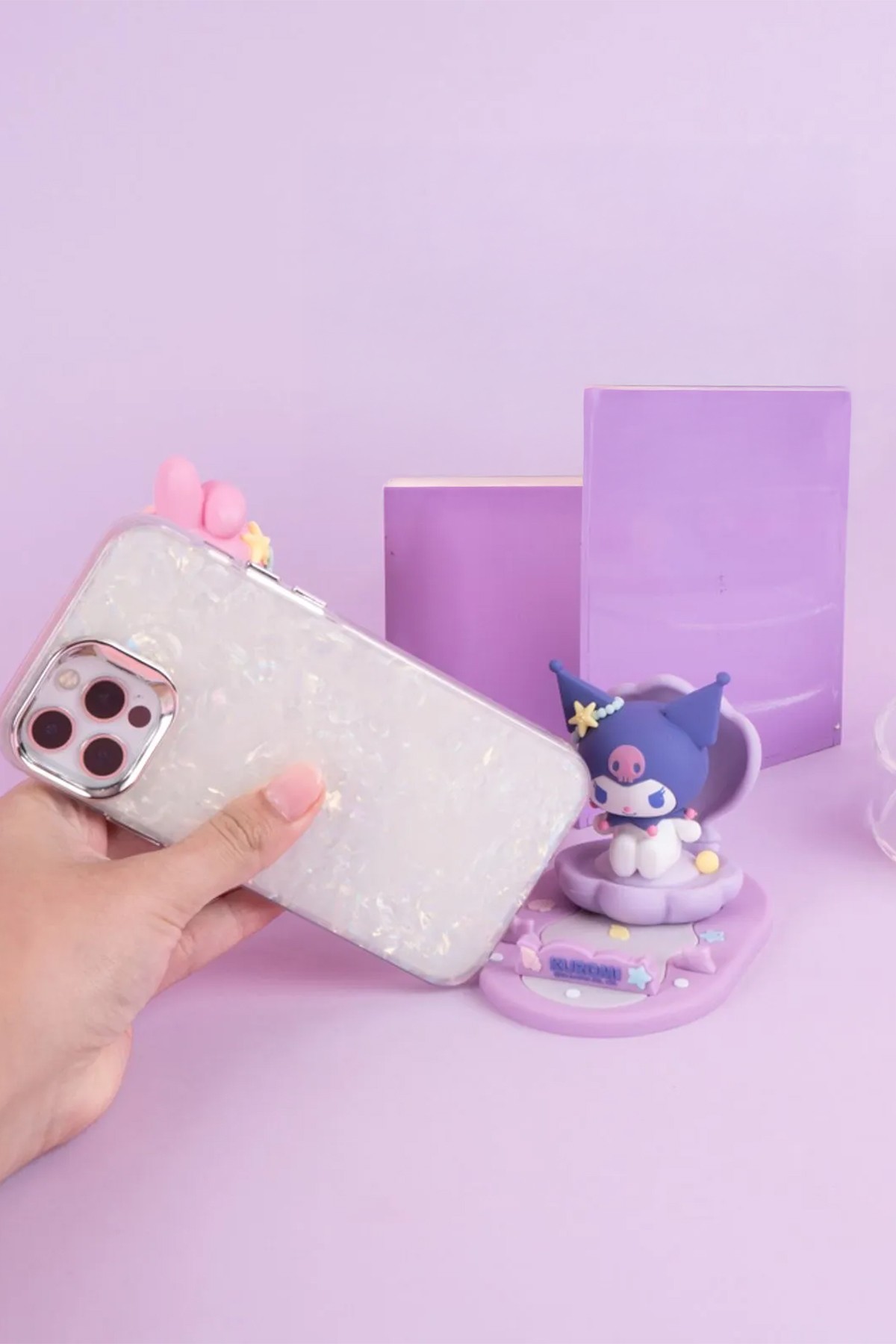 Sanrio Lisanslı Okyanus Hazinesi Serisi Masa Üstü Telefon Tutucu