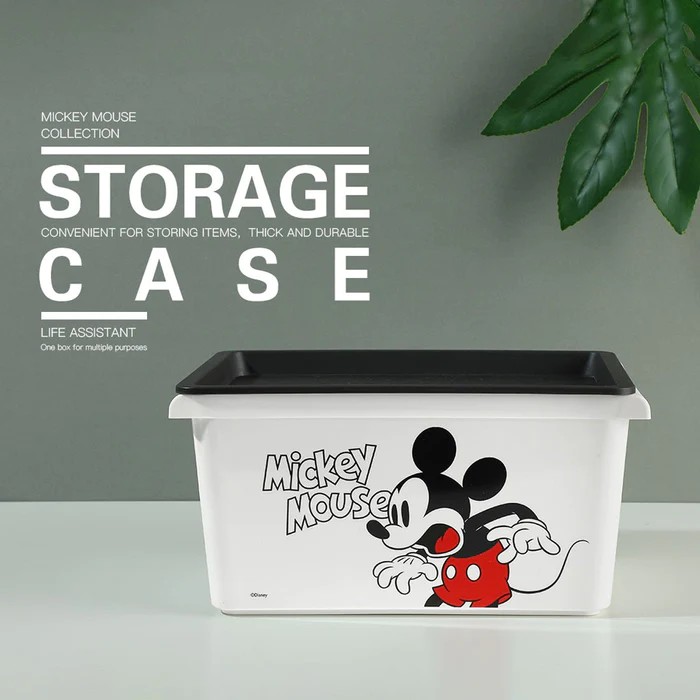 Mickey Mouse Lisanslı Kapaklı Saklama Kutusu
