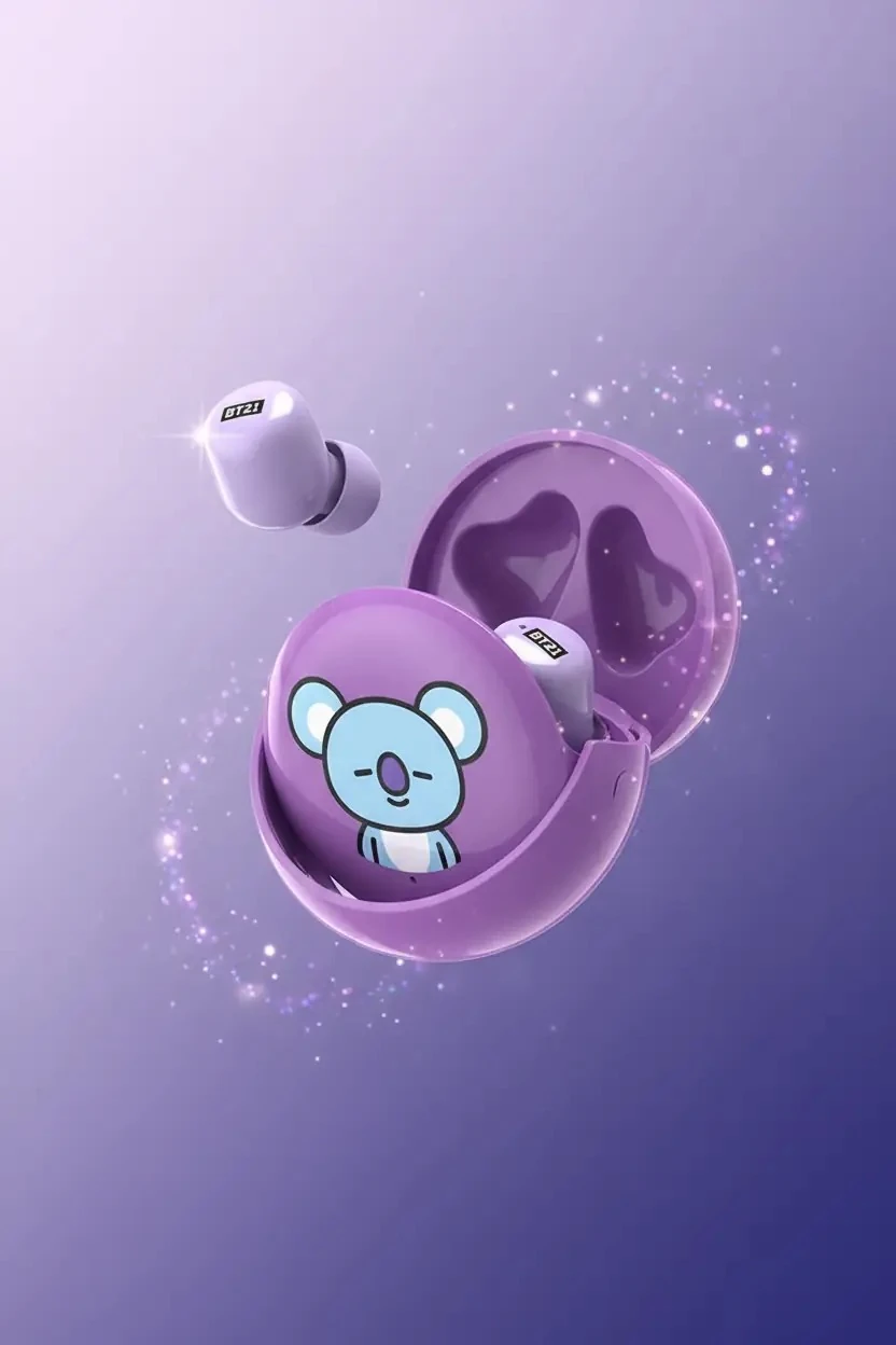 BT21 Lisanslı Kablosuz Bluetooth TWS Kulaklık T310 Koya 17,1 cm