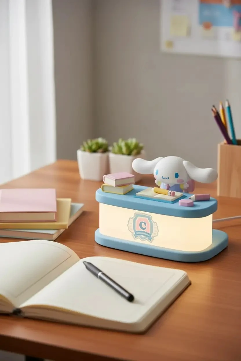Sanrio Lisanslı Dekoratif Masa Lambası – Cinnamoroll