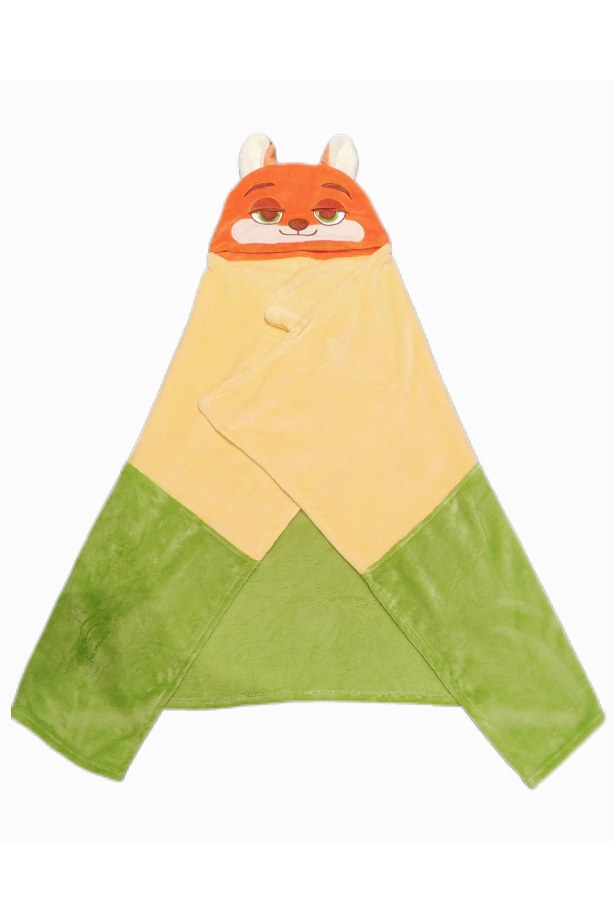 Disney Zootropolis Lisanslı Kalın Kapüşonlu Battaniye (Nick)