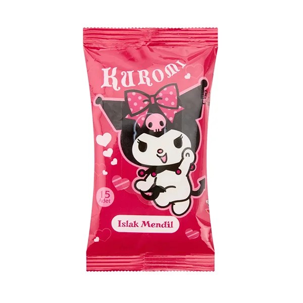 Kuromi Islak Cep Mendili 15Yp 