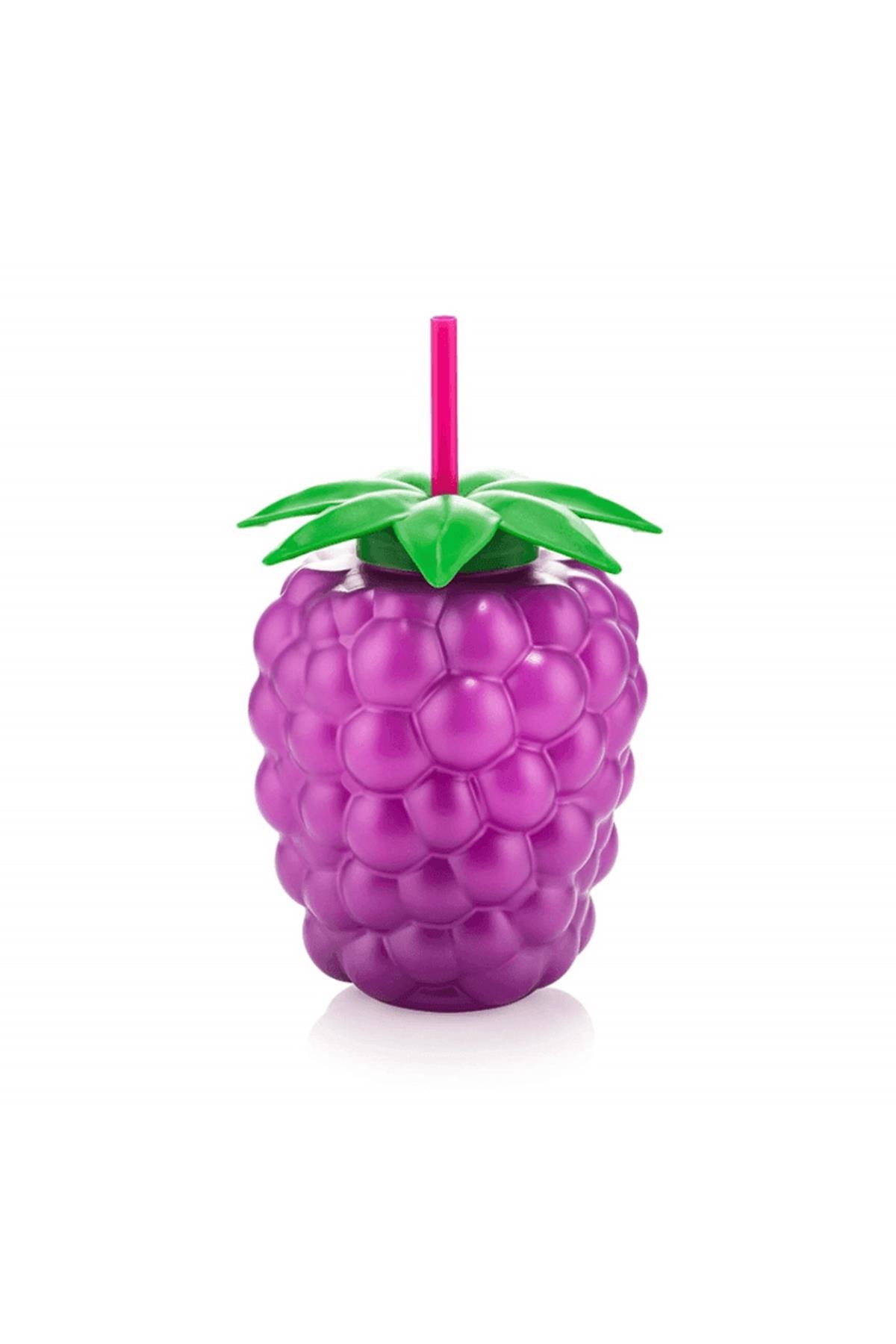 Böğürtlen Figürlü Pipetli Suluk 750Ml