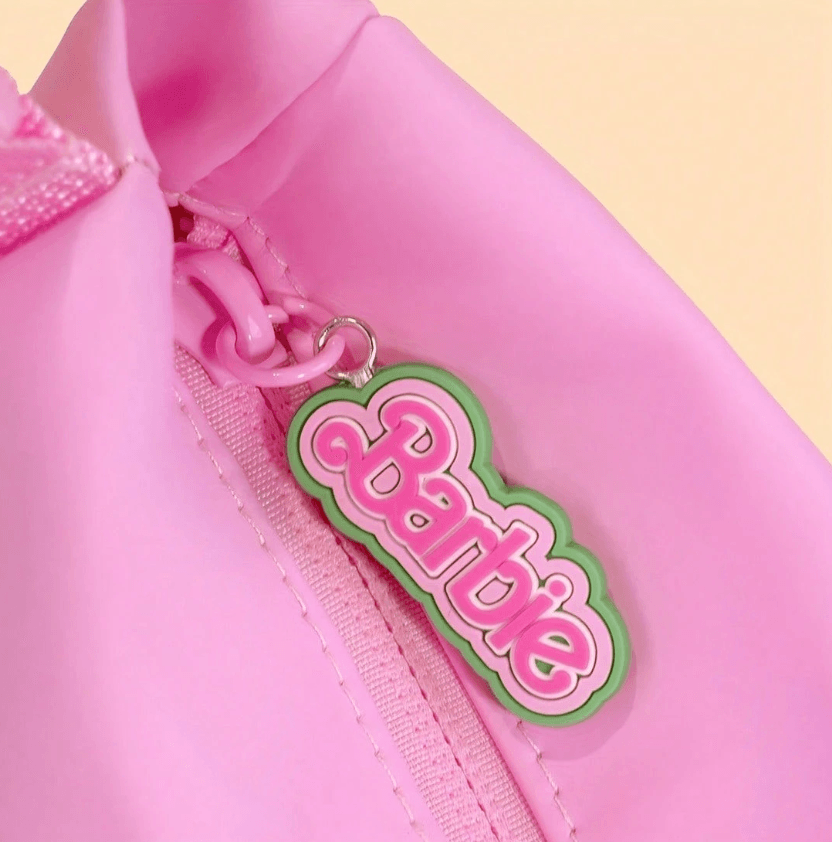 Barbie Lisanslı Pembe DIY Matara Çantası