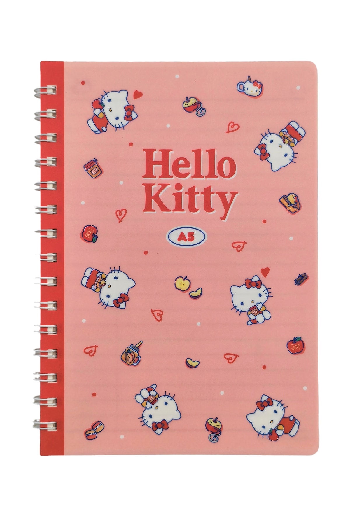 Sanrio Lisanslı Hello Kitty Retro Koleksiyonu A5 PP Tel Ciltli Kitap (80 Sayfa)