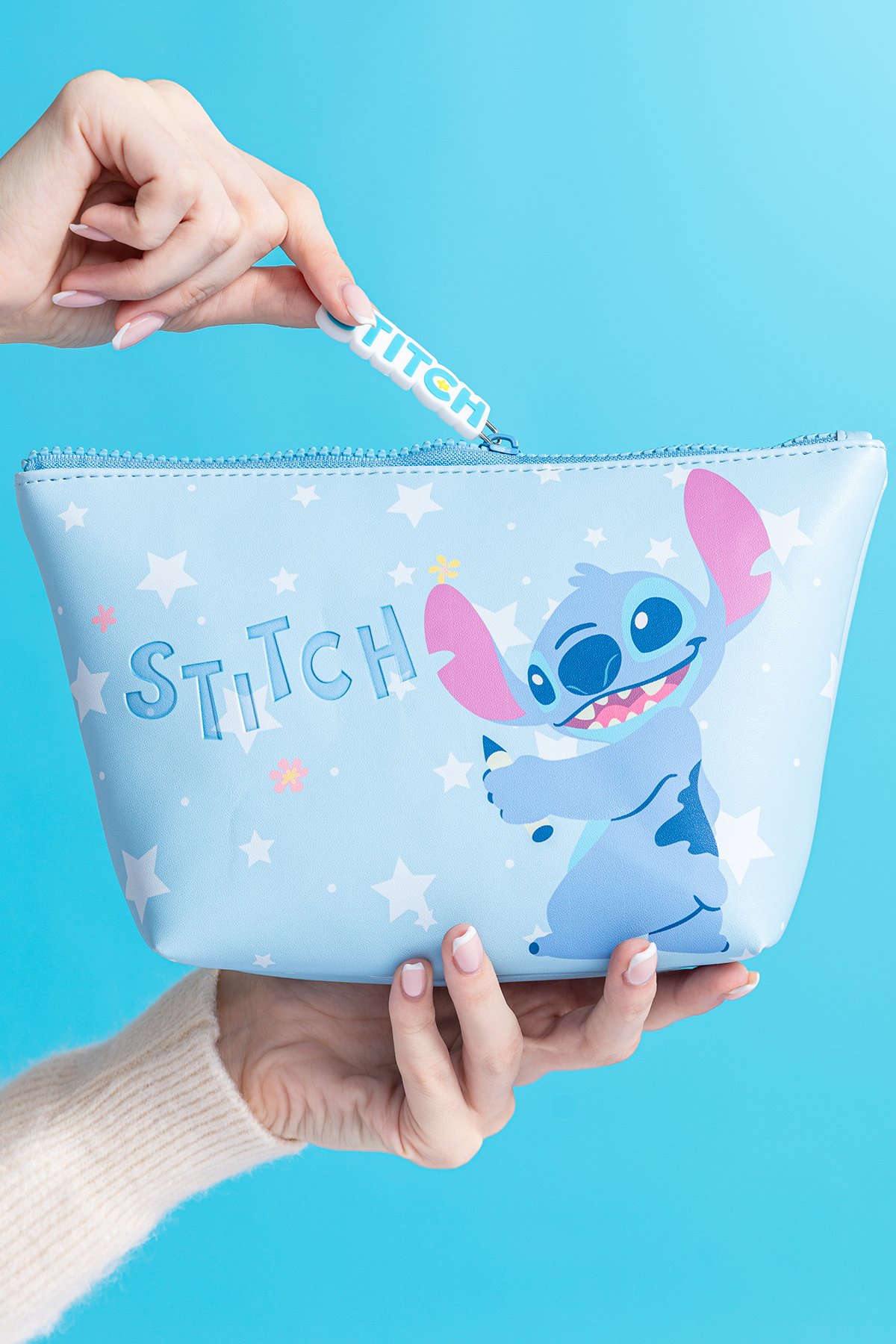 Disney Lilo&Stitch Lisanslı Beşgen Kozmetik Çantası