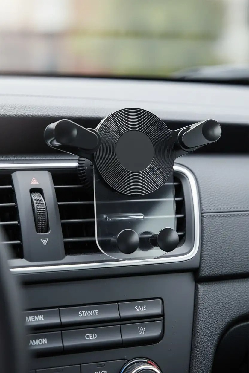 Şeffaf Araç Telefon Tutucu