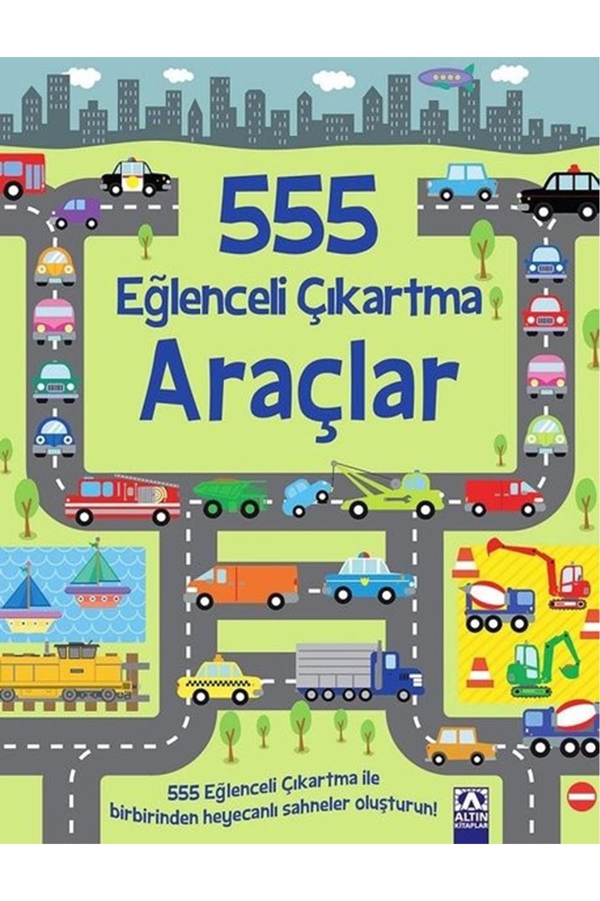 555 Eğlenceli Çıkartma - Araçlar