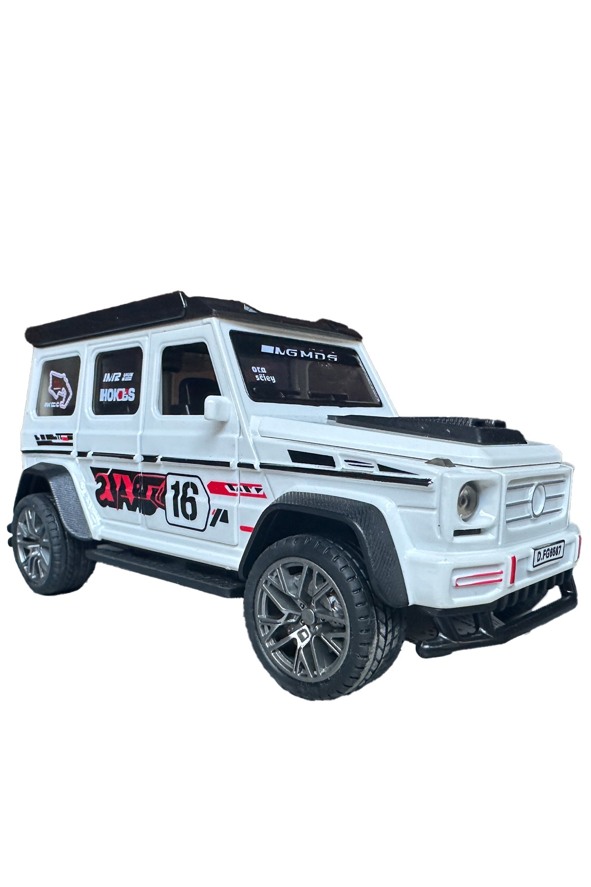 Pilli Işıklı Sesli Sürtmeli Kapıları Açılan Jeep