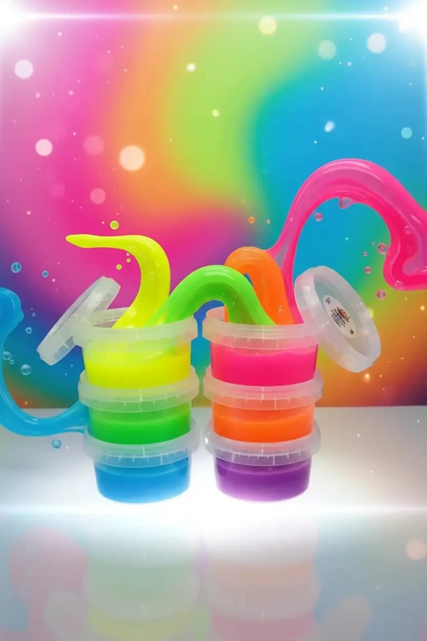 Sino Neon Zıplayan Slime Oyun Jeli 140 Gr – Esnek Eğlenceli Parlak Doku