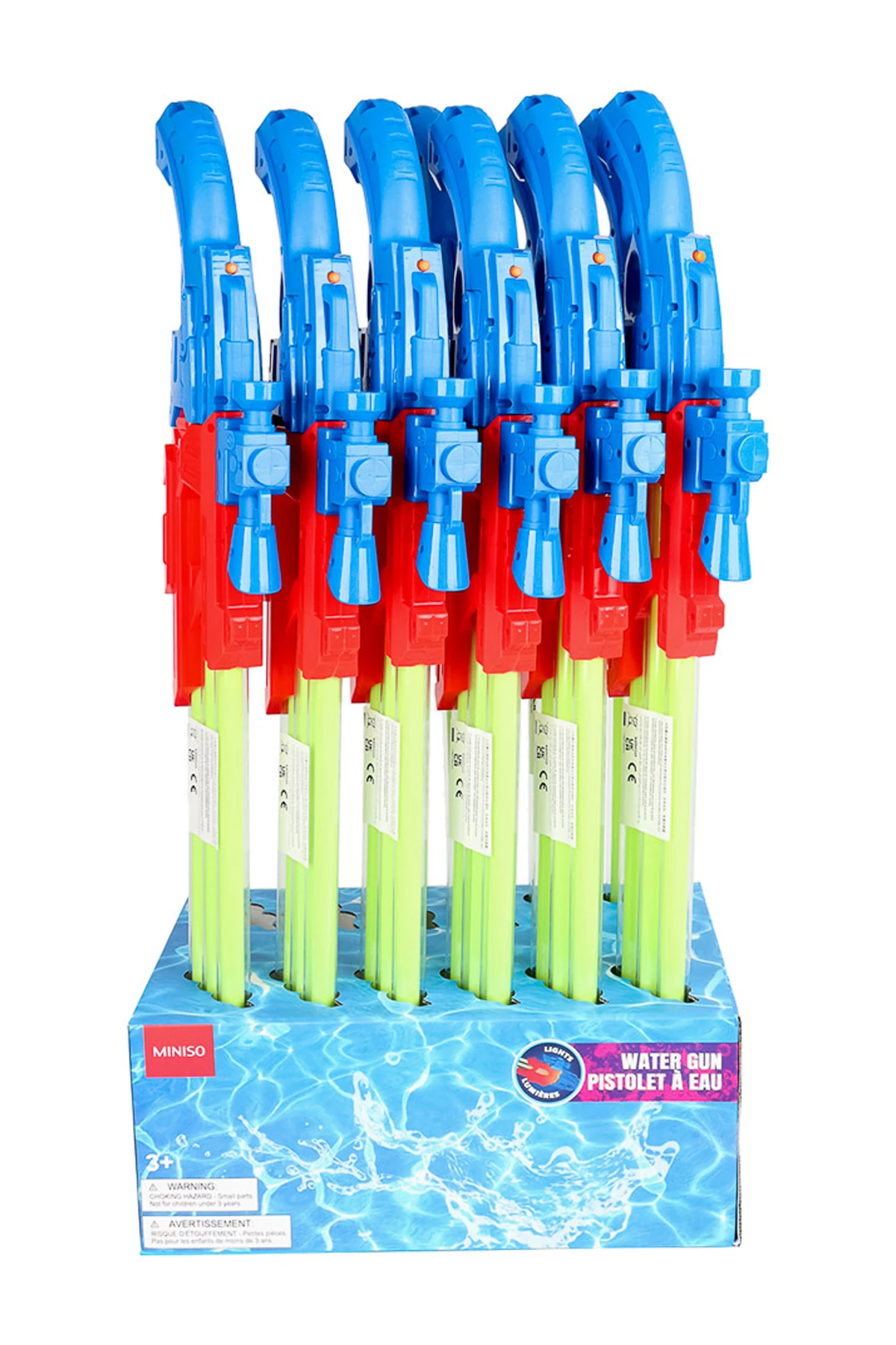 Üç Nozullu Su Tabancası - Işıklı