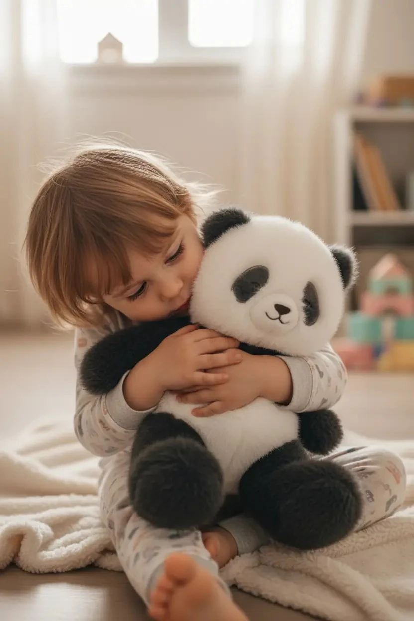 Bir Arkadaş Edin Serisi Panda Peluş Oyuncak – Yumuşacık Sarılmalık Uyku Arkadaşı 25 Cm