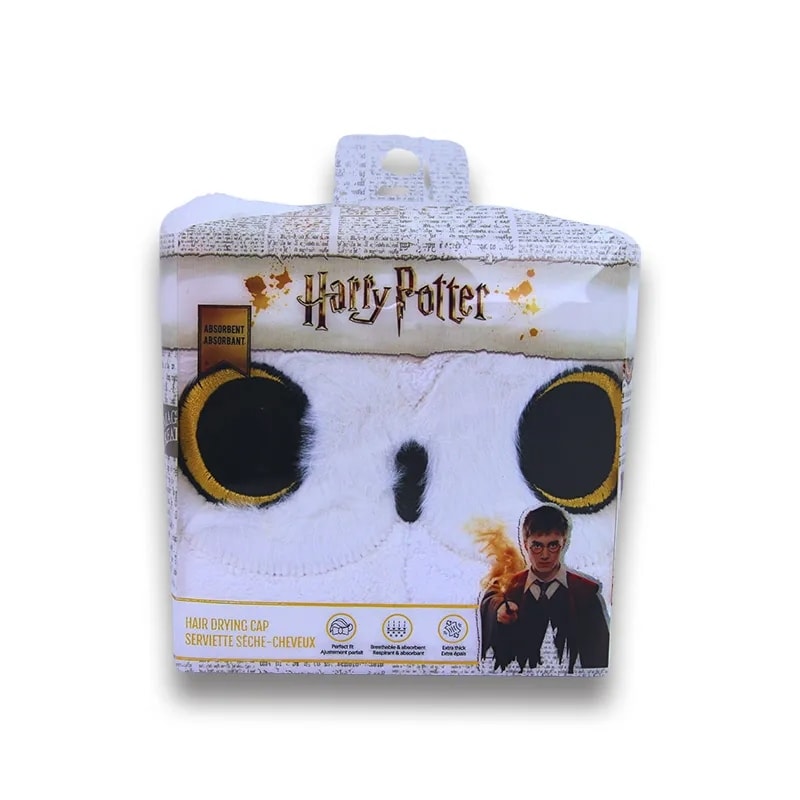 Harry Potter Lisanslı Hedwig Figürlü Saç Havlusu