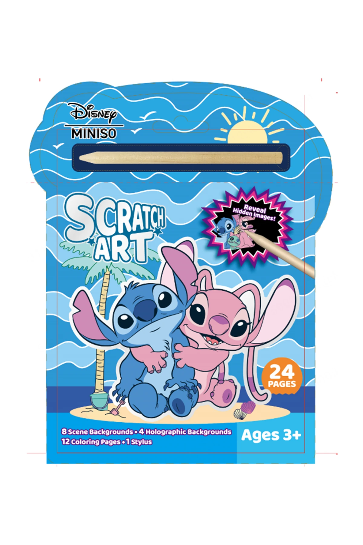 Disney Lilo & Stitch Lisanslı Stitch Koleksiyonu Çizik Boyama