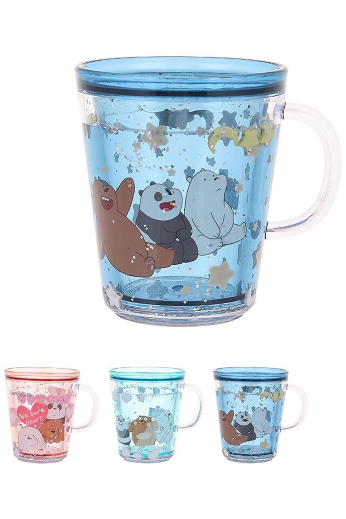 We Bare Bears Plastik Kupa 260Ml