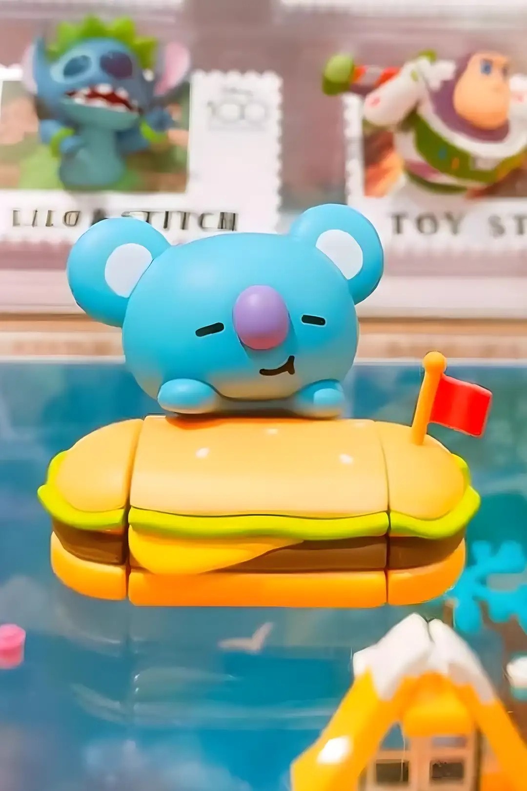 BT21 Lisanslı Burger Parti Serisi Sürpriz Figürlü Kutu - Blind Box