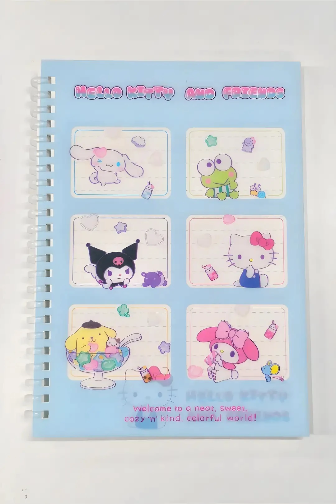 Hello Kitty ve Arkadaşları Lisanslı Şeffaf Pencereli Not Defteri