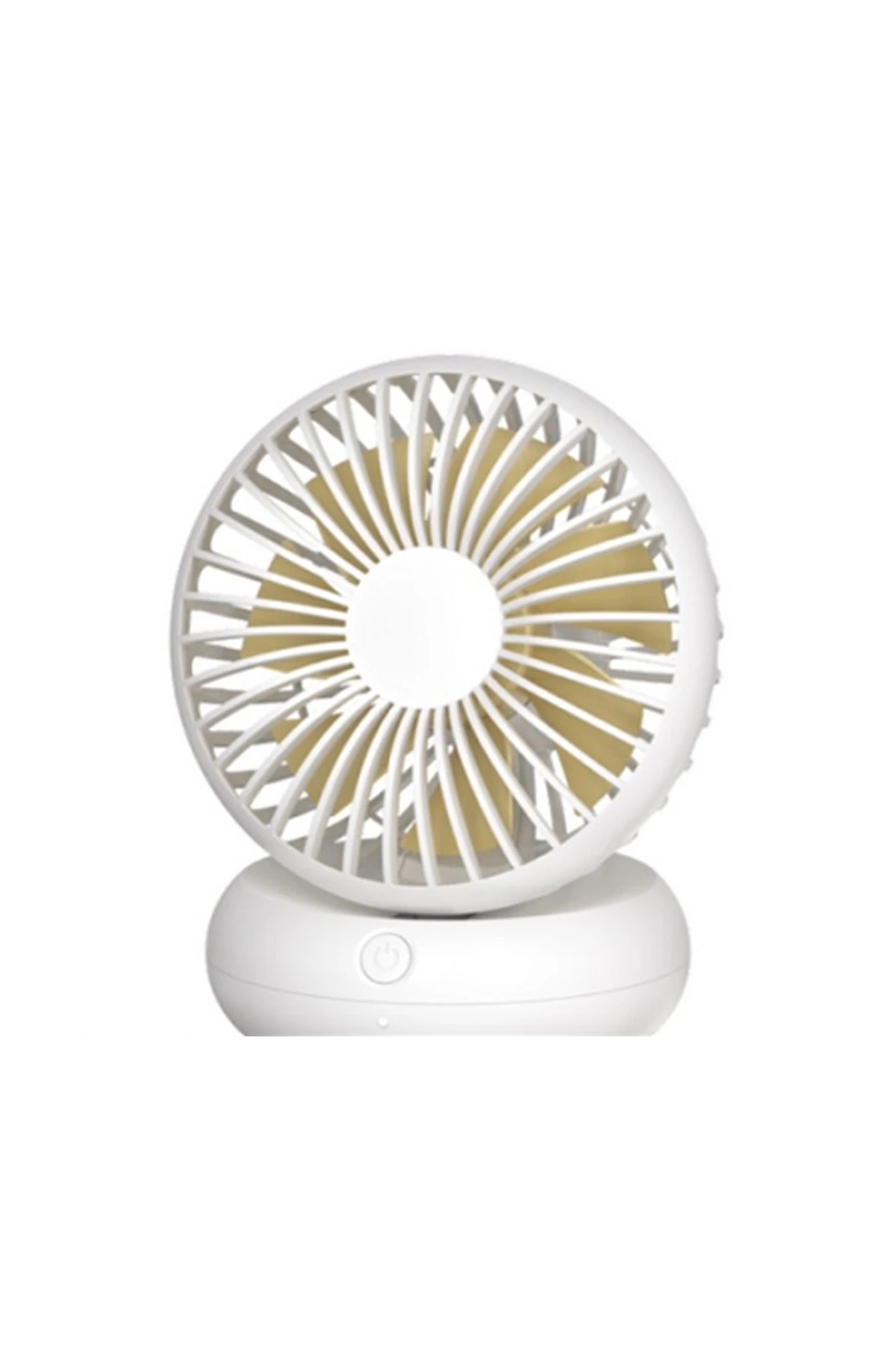 Soğutmalı Taşınabilir Masaüstü Fan (Beyaz)