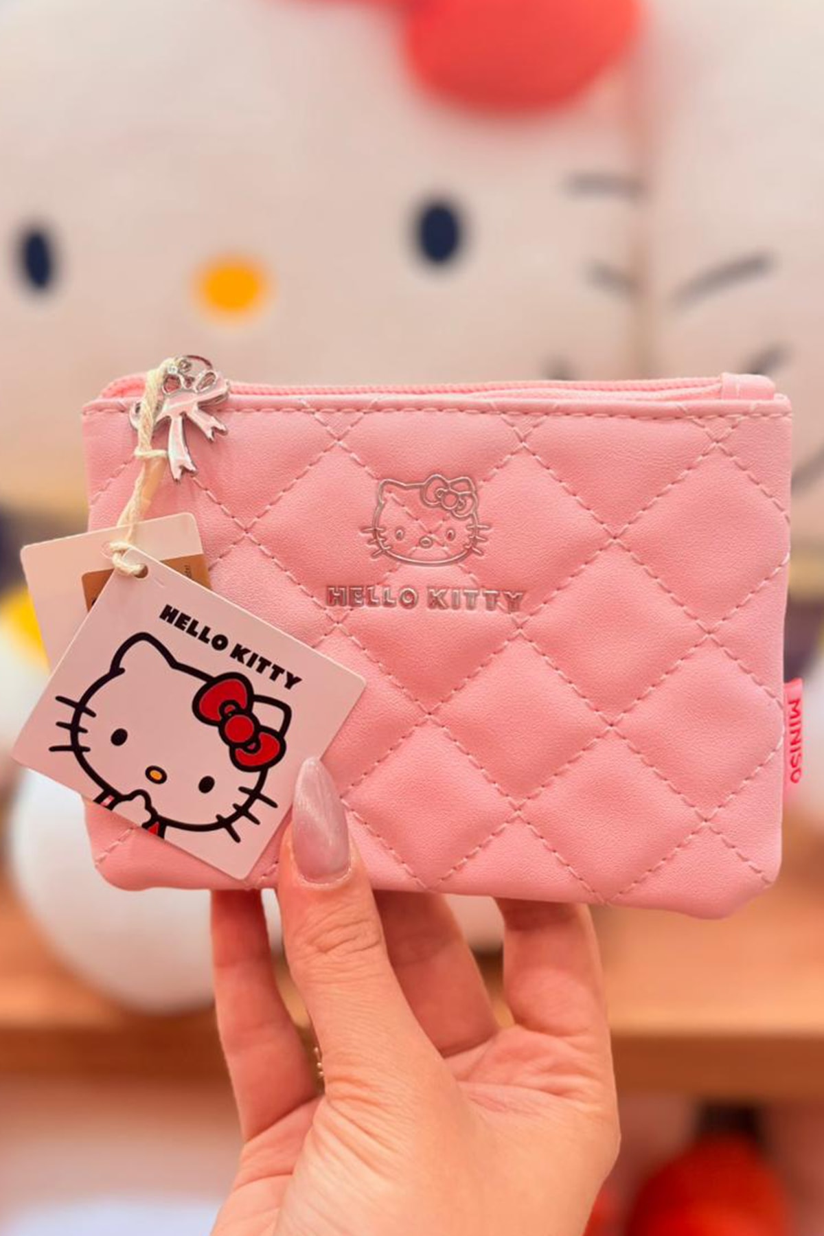 Sanrio Lisanslı Pembe Serisi Mini Çanta - Hello Kitty