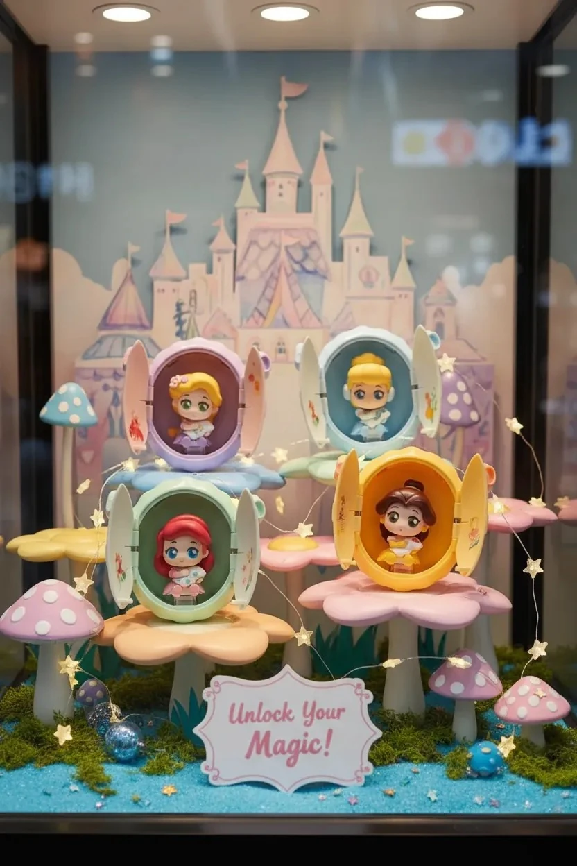 Disney Prenses Lisanslı Uyuyan Bebek Figürlü Sürpriz Kutu - Blind Box