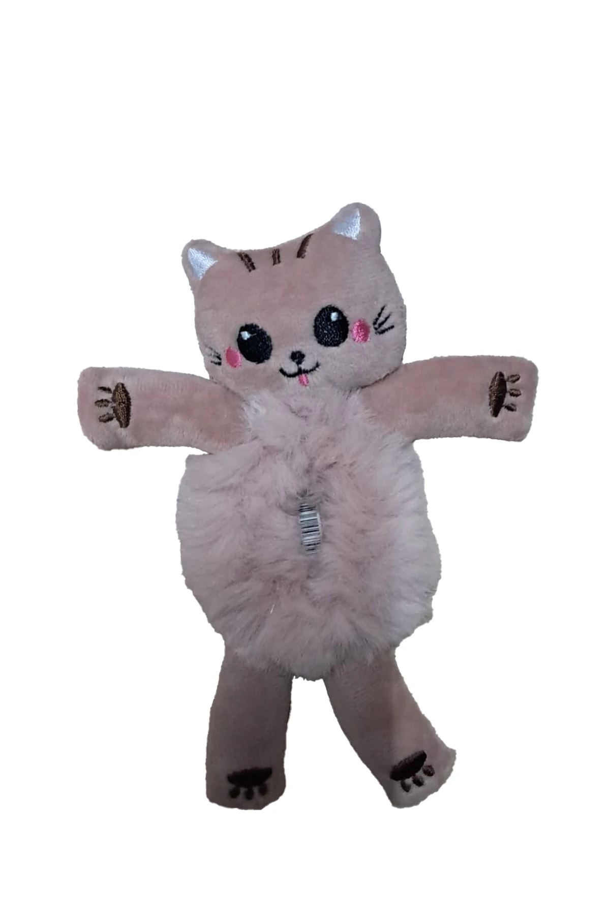 Kedi Figürlü Peluş Saç Lastiği