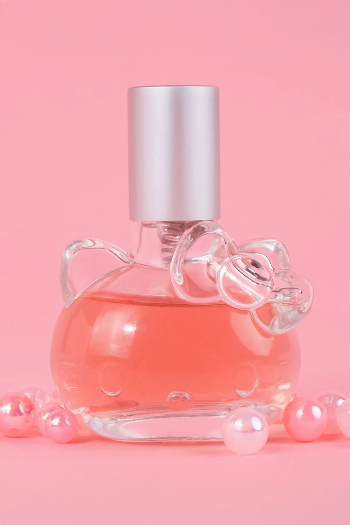 Sanrio Lisanslı Figür Şişe Tasarımlı Kadın Parfüm (10ml) - Hello Kitty