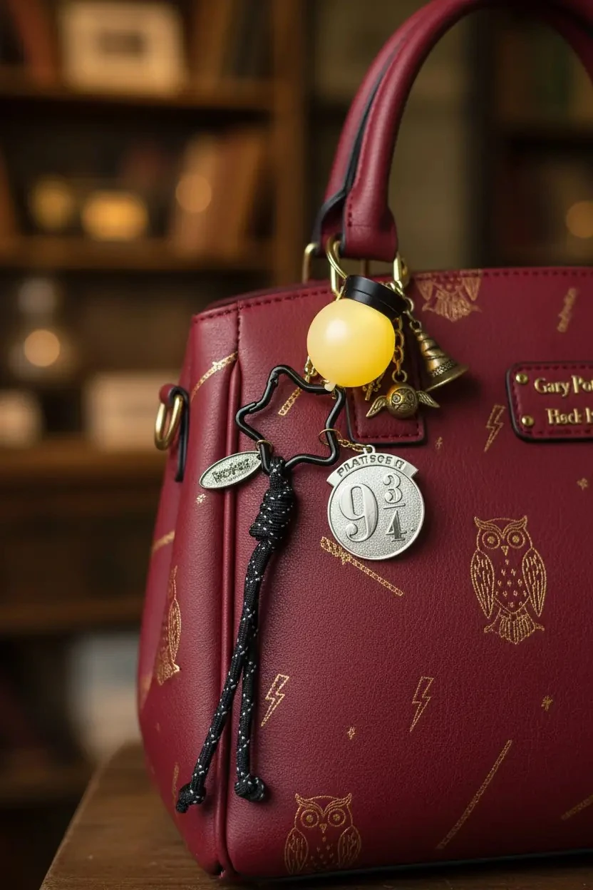 Harry Potter Lisanslı Çinko Alaşımlı Platform 9¾ Anahtarlık – Dayanıklı & Şık