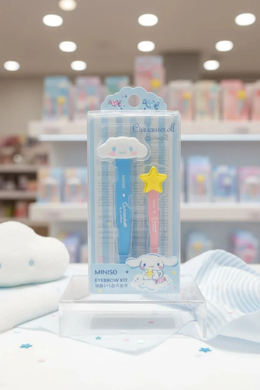 Sanrio Lisanslı 2'li Cımbız Seti - Kuromi - Cinnamoroll - My Melody