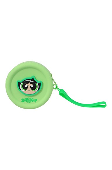 Powerpuff Girls Lisanslı Silikon Bozuk Para Çantası - Buttercup