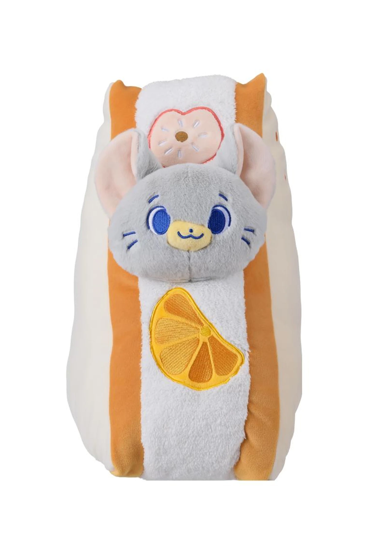 Tom ve Jerry Gokko Serisi 55 cm Yemek Figürlü Yastık (Sandwi