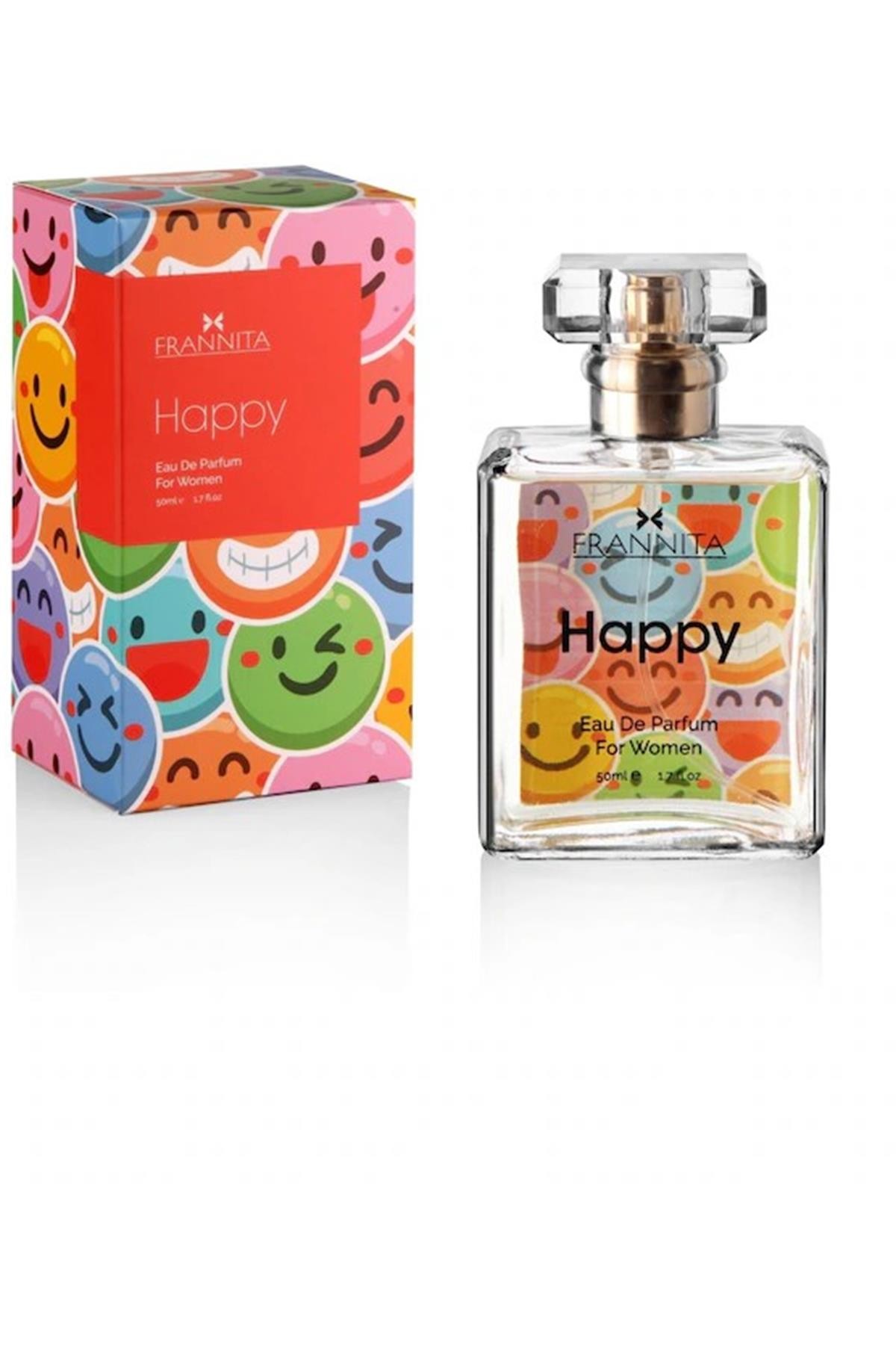 Frannita Happy 50 Ml Renkli Kadın Parfüm