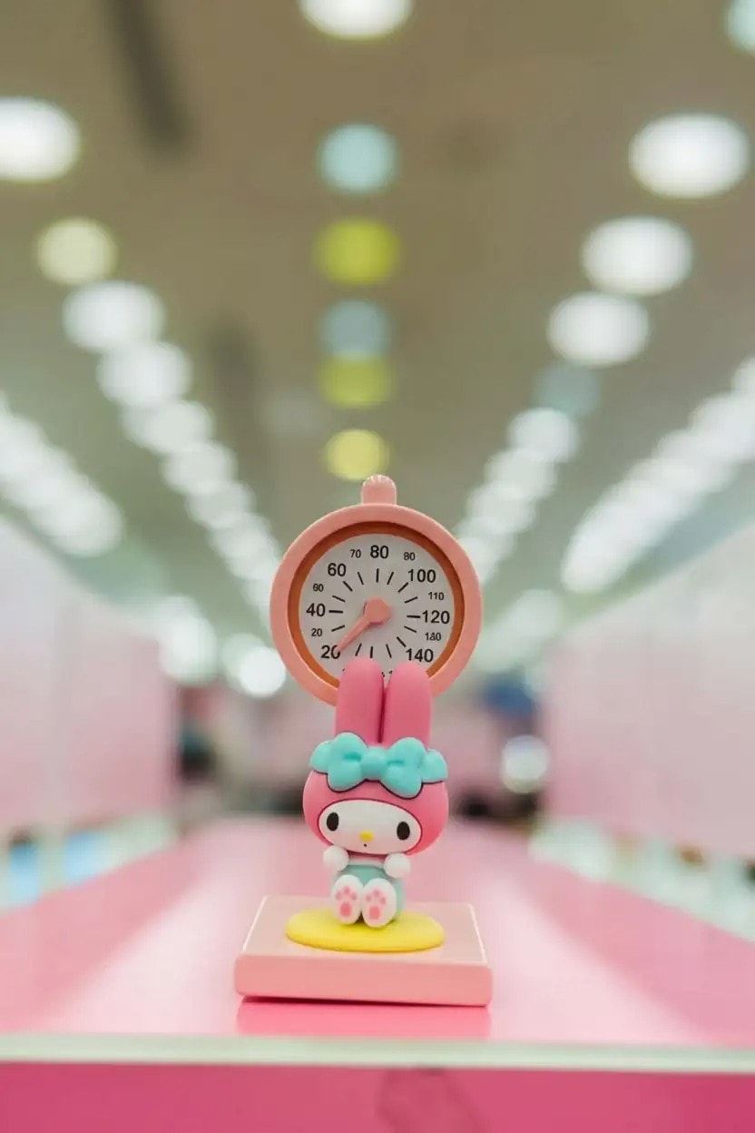 Sanrio Lisanslı LED Mini Ölçekli Gece Lambası - My Melody