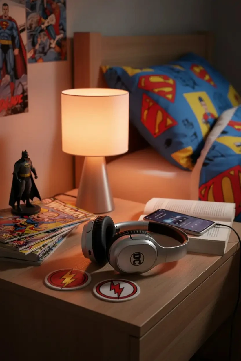 DC Lisanslı Justice League Kablosuz Kulaklık – Hafif Tasarım