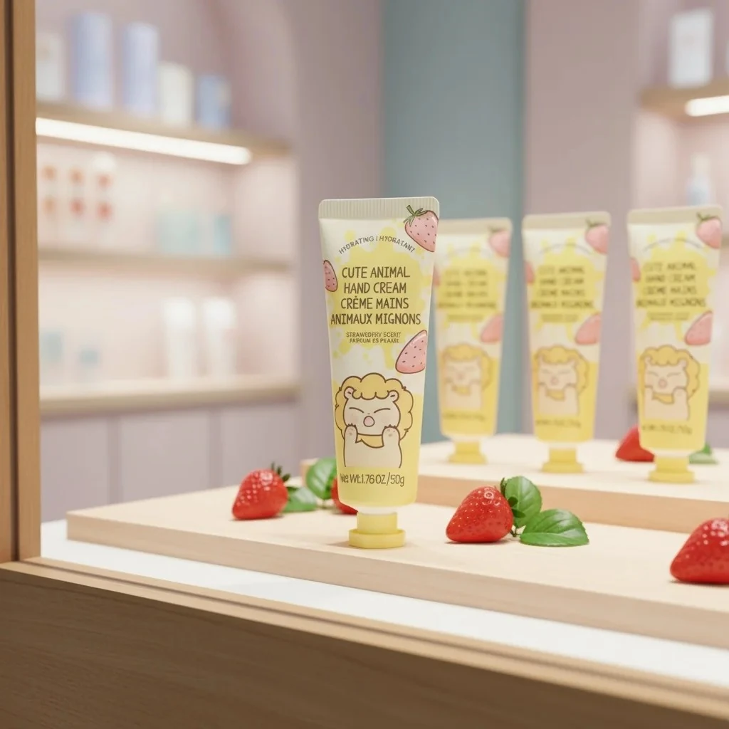 Sevimli Hayvan Koleksiyonu El Kremi - Çilek