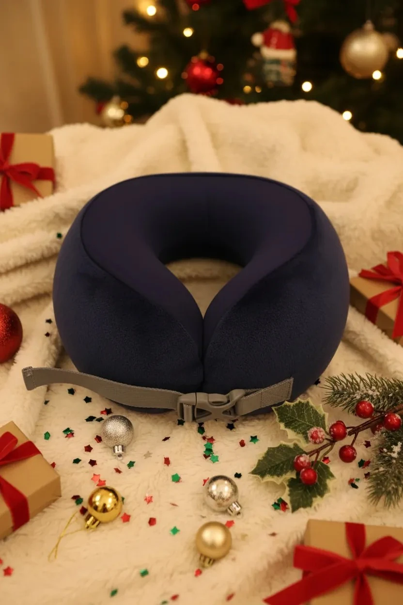 Düz Renk Serisi Ayarlanabilir Hafızalı Köpük Boyun Yastığı