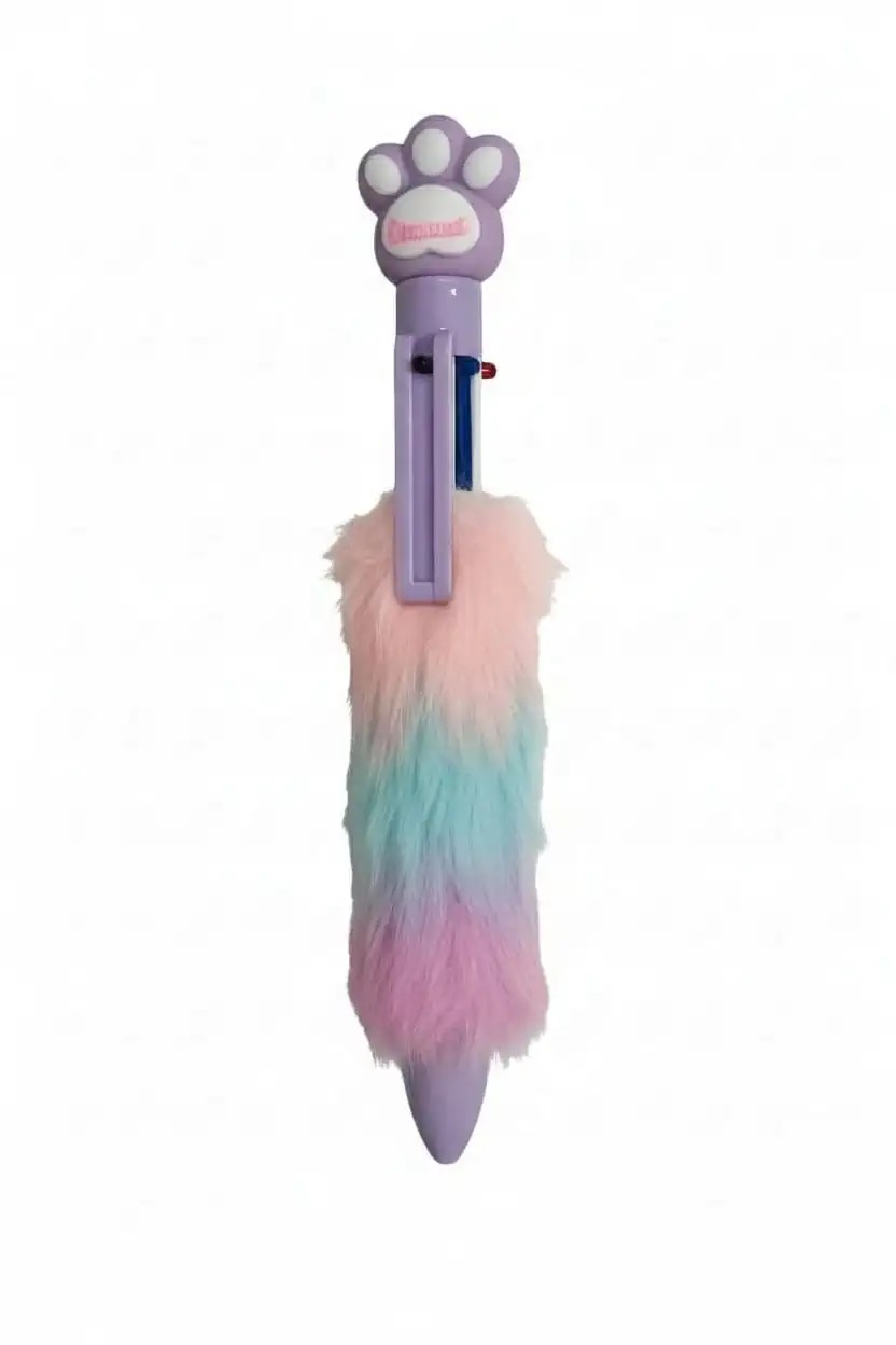 Taros Unıck Color Pvc Kutulu Peluş Tükenmez Kalem
