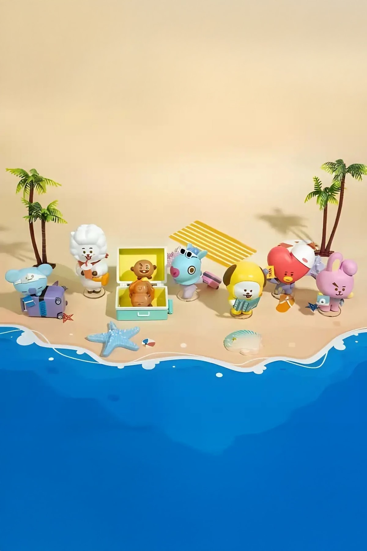 BT21 Lisanslı Seyahat Günlüğü Serisi Sürpriz Kutusu