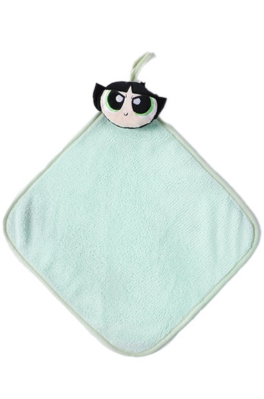 Powerpuff Girls Lisanslı 3D Dekoratif El Havlusu (Buttercup)