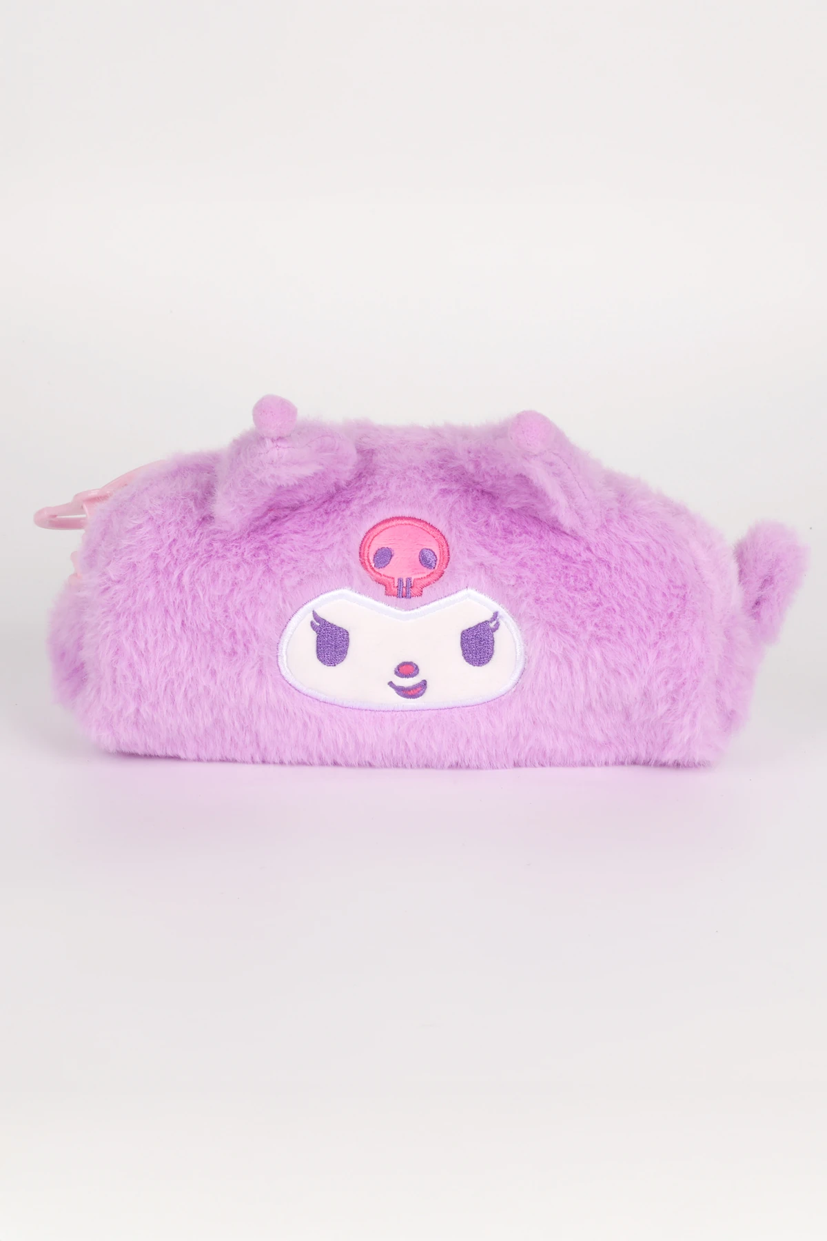 Sanrio Lisanslı  Kuromi Koleksiyonu Büyük Fermuarlı Peluş Kı