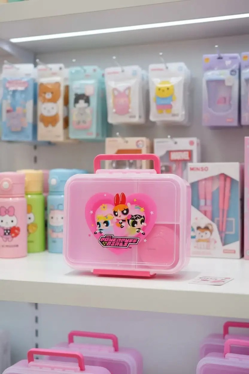 Powerpuff Girls Lisanslı Saplı Yemek Kabı - 1.6L