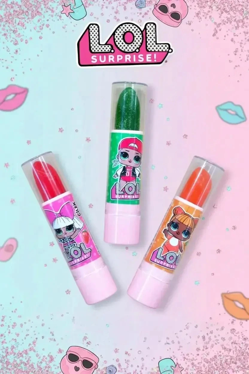 LOL Ruj Şeker – Çocuklar İçin Eğlenceli Tasarımlı ve Meyve Aromalı Atıştırmalık Şeker
