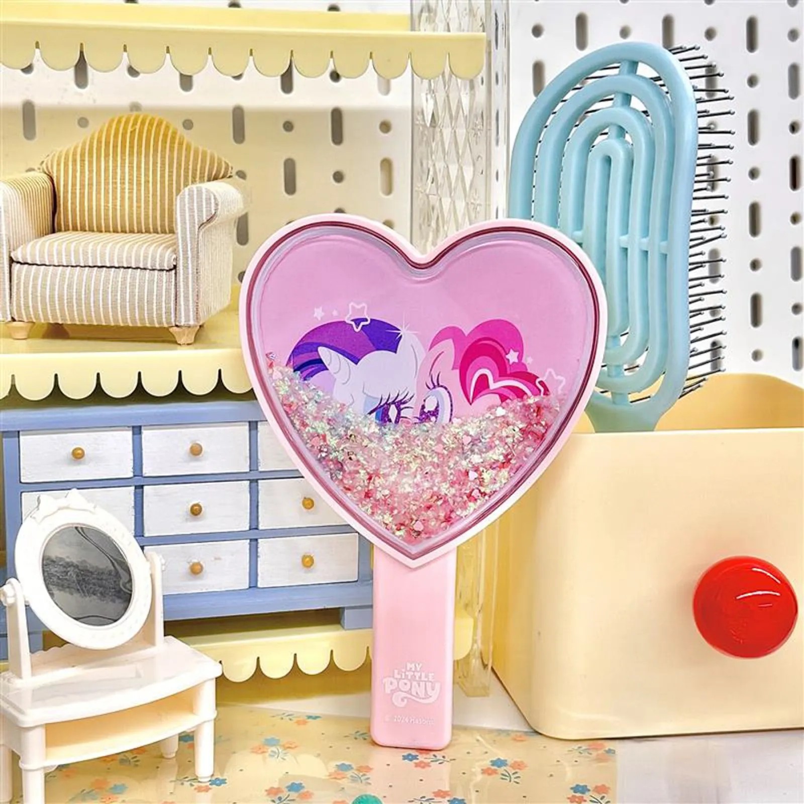 My Little Pony Lisanslı Kalp Şekilli El Aynası