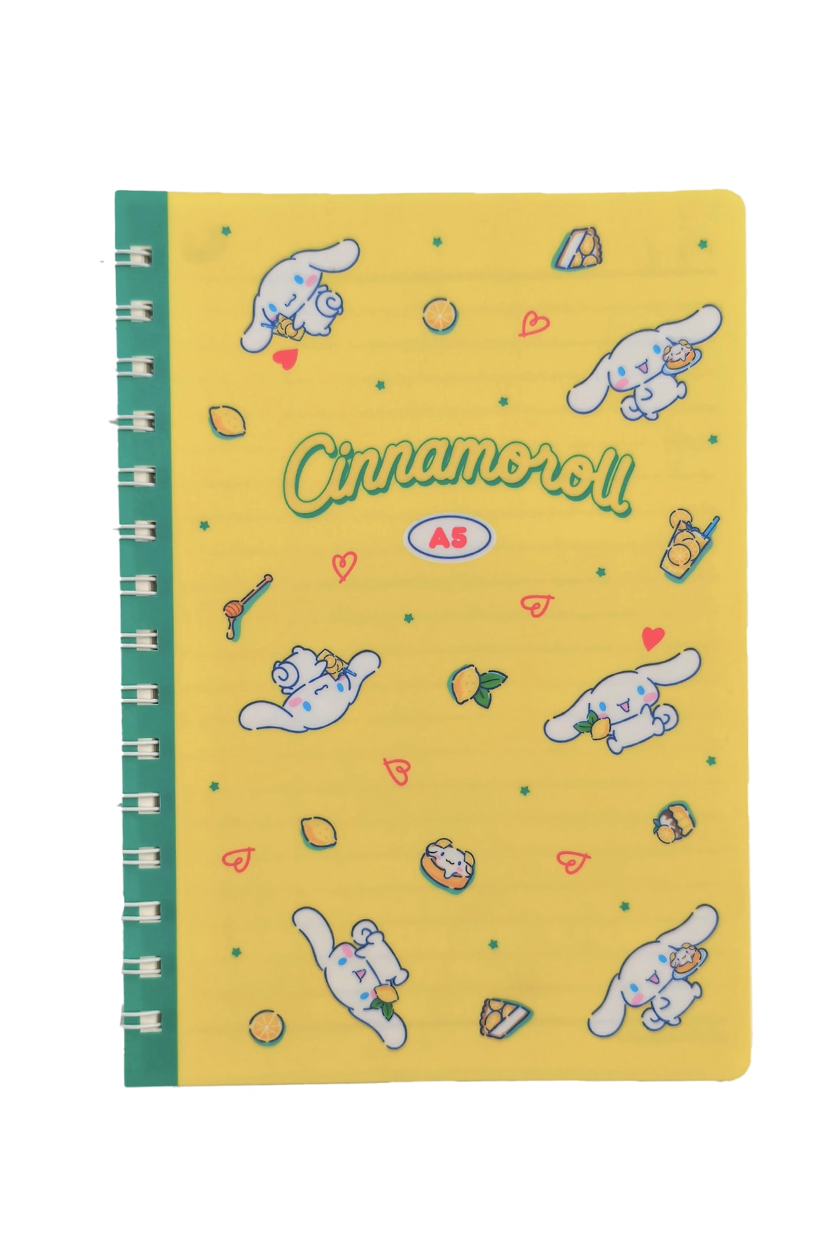 Sanrio Lisanslı Cinnamoroll  Retro Koleksiyonu A5 PP Tel Ciltli Kitap (80 Sayfa)