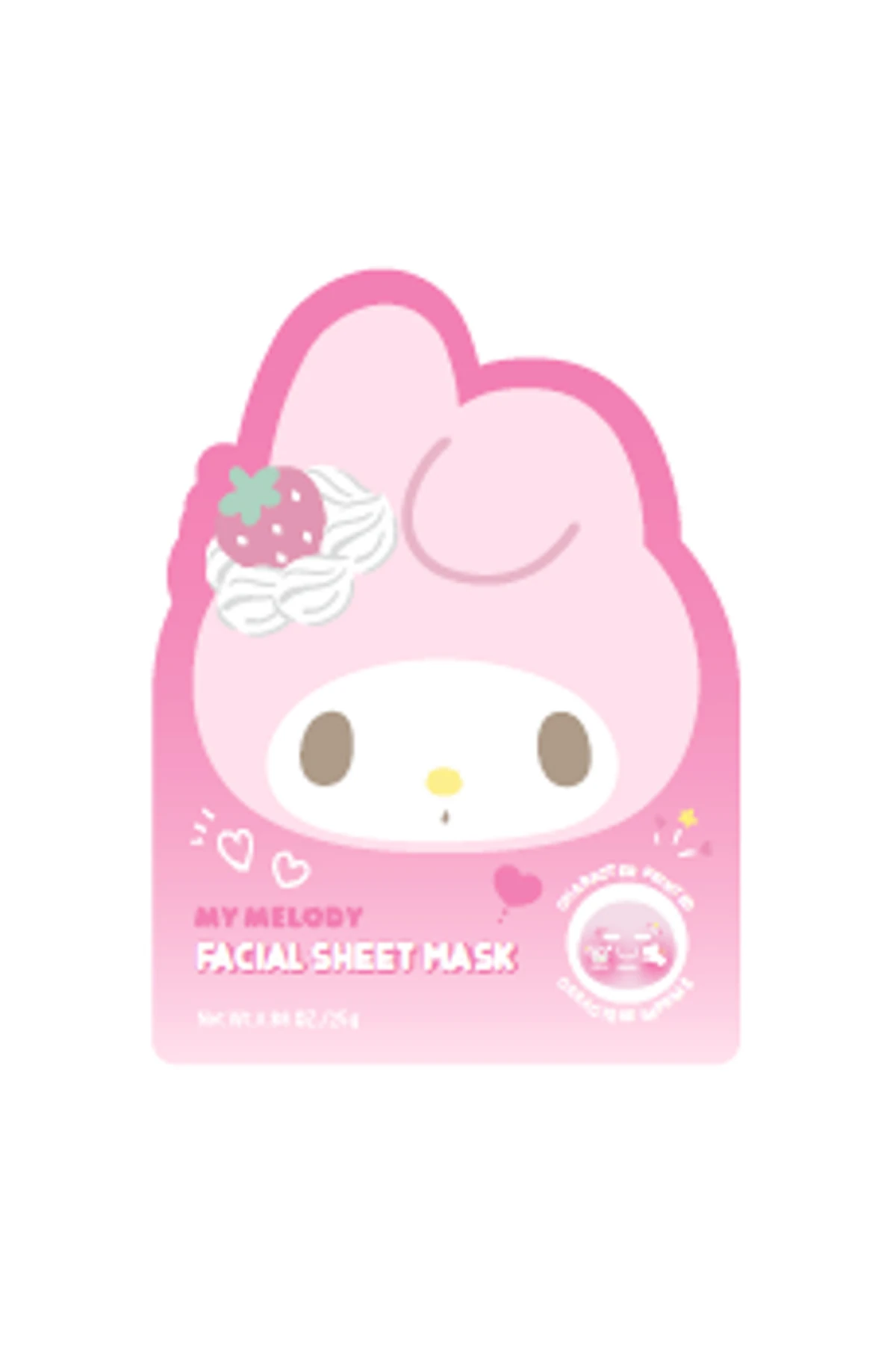 Sanrio Lisanslı My Melody Baskılı Kağıt Yüz Maskesi