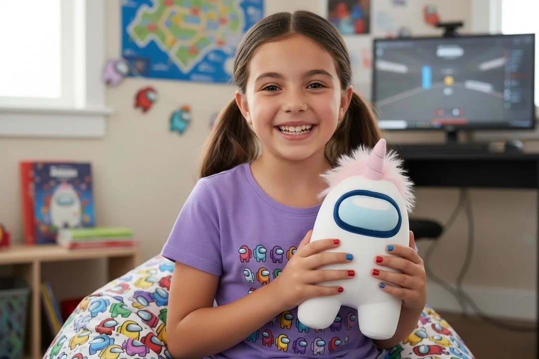 Yume Toys Among Us 30cm Peluş Oyuncak - Beyaz